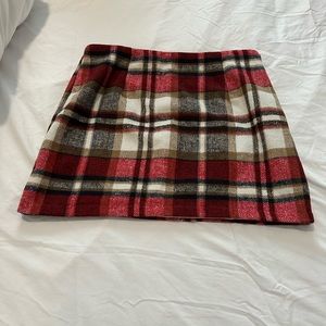 Plaid Skirt